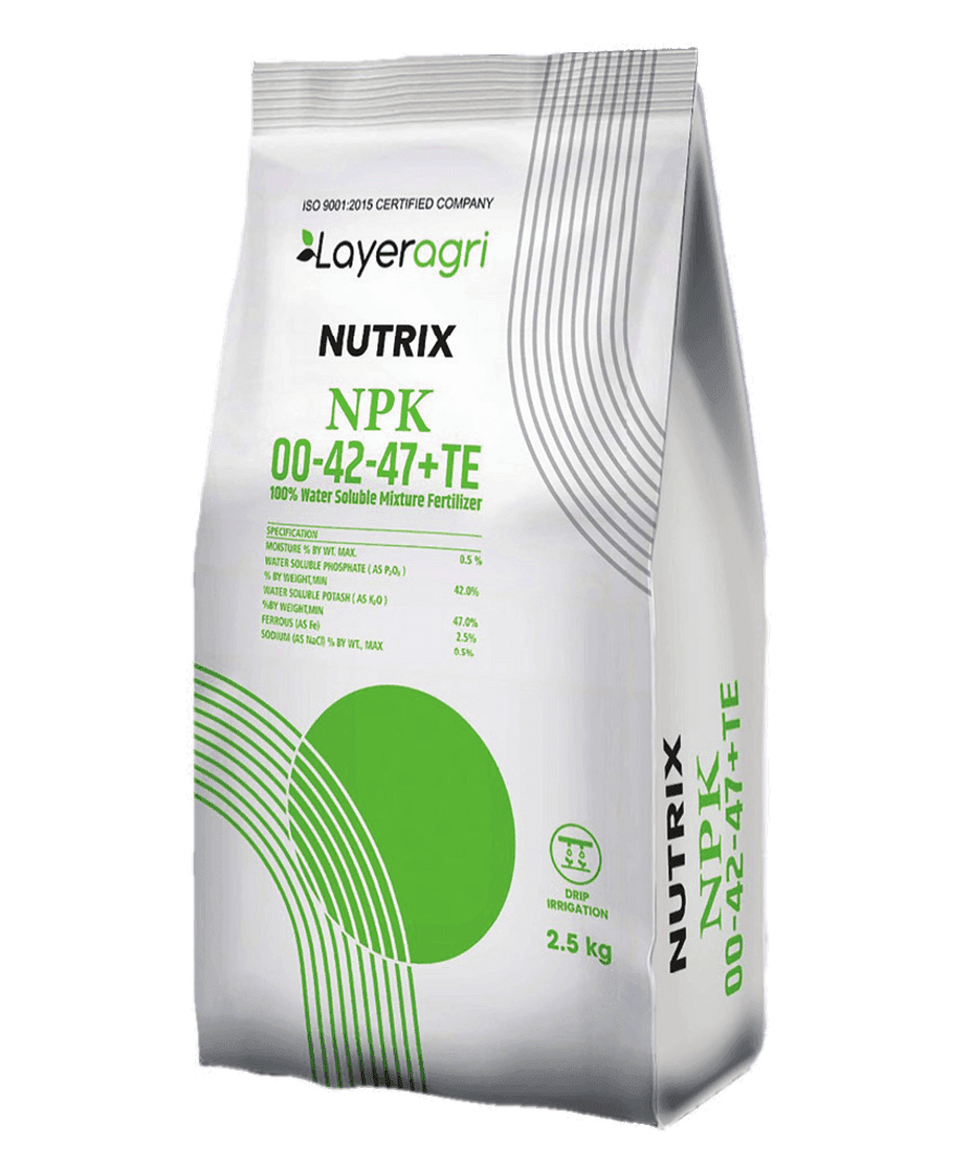 NPK 00:42:47 + 2.8 Fe — LA-NUTRIX pack