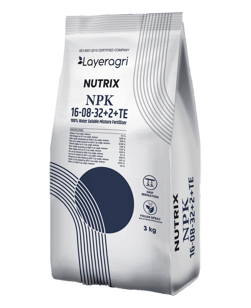 NPK 16:08:32 + 2 + TE — LA-NUTRIX pack